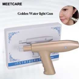 Face Care Devices Nano Microneedle Meso Water Injection Gun Smart Beauty Skin Mesotherapy Microcrystal Hydrating Moisturising Needle Machine 230828