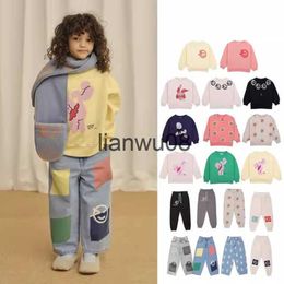 Clothing Sets Toddler Boy Clothes Wynken Brand 2023 New Autumn Kids Sweater and Pants Suit Baby Girls Outfit Sets Casual Sweatshirt Outwear x0828