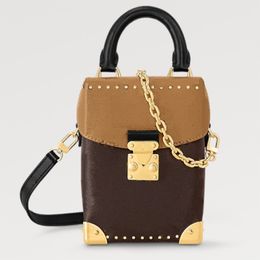 Damen-Designertasche CAMERA BOX Hanbag Frankreich seit 1854 Modemarke Größe 12,5 x 17,6 x 6 cm Modell M82465