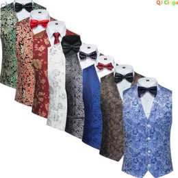 26 Colours Men's Suit Vest Single-breasted V-neck Vests Jacket Men Wedding Party Waistcoat Red Blue Green White Pink HKD230828