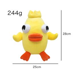 YORTOOB Ducky Momo Plush Sausage Beak Chicken Doll Cute Gift for Kids
