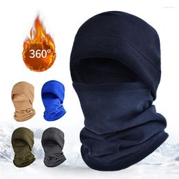 Bandanas Winter Riding Thermal Mask Neck Cover Windproof Men Hiking Scarves Warmer Soft Head Tactical Sports Scarf Ski Caps