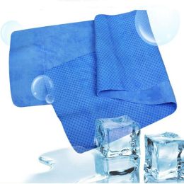 Cold towel exercise sweat summer ice towel 80X16cm sports cool towel PVA hypothermia cooling LL