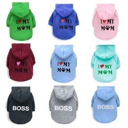 Dog Apparel Winter Warm Dog Clothes For Small Medium Dogs Pets Hoodies Sweater Clothing Chihuahua Puppy Cat Costume Coat XS-XL Ropa Perro 230828