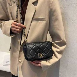 18% OFF Bag 2024 New Launch Designer Handbag Style Hot wind Ling lattice embroidered thread female soft golden leisure mobile phone