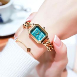 Wristwatches Women's Luxury Watch Elegant Unique Bracelet For Women Original Brand Fashion Wristwatch Stainless Steel Band