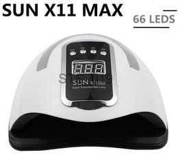 Nail Dryers New in 2022 SUNX11 Max LED Lamp Nail Dryer 66 LED Drying UV Ice Lamp Gel Polish Timer Automatic Sensor Manicure Tool x0828