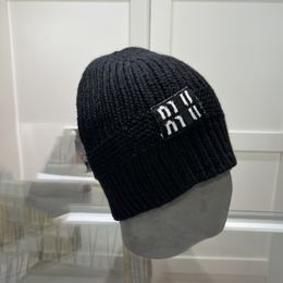 New Knitted Fisherman Hat Women's Korean Style Letter Embroidery Hat Versatile Show Face Small Woollen Hat