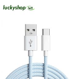 66W 6A USB Type C Cable Fast Charging Cable For Xiaomi OPPO POCO Samsung Mobile Phone Power Bank USB C Cable Charge Date Cable