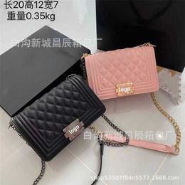12% OFF Bag 2024 New Launch Designer Handbag Early Launch New Lingge Chain Spicy Mom Small Square Fashion Versatile Caviar One Shoulder Crossbody