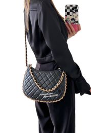 10A Top Quality Women Luxury Designer 23b Hobo Bag Underarm Bag Genuine Leather Handbag Tote Bag High End Chain Shoulder Bag Imitation 29cm Cosmetic Bag Purse With Box