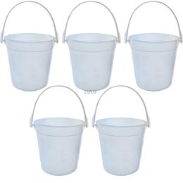 5 PCS Drinks Ice Bucket Durable Drinks Ice Cool Bucket With Handle Ice Bucket For Parties BBQs And Bars HKD230828