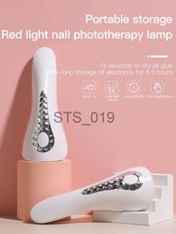 Nail Dryers Mini Manicure Lamp Quick-drying Not Black Hands UV Light Nail Phototherapy Machine Rechargeable Portable DIY Nail Art Lamp 18W x0828