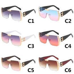 Oversized Brand Sunglasses For Women Fashion Gradient Lenses Women One Lens Sun Glasses Shades Uv400 Glasses