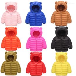Down Coat Children's Cotton Jacket Light Baby's Warm Autumn Winter Parka
