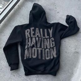 Womens Hoodies Sweatshirts BIG PROMOTION traf European and American street men women fallwinter Y2K sports coat zipper hoodie 230828