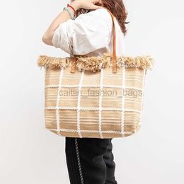 Shoulder Bags New Style Luxury Designer Handbag High Quality Women's Handbag Women's Messenger Bag Stripe Canvas Square Women's Trend caitlin_fashion_bags