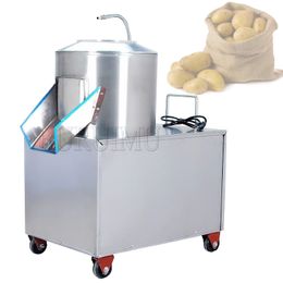 Automatic Potato Peeler Machine Electric Potato Washing And Peeling Machine