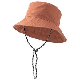 Wide Brim Hats Bucket Hats Male Outdoors Boonie Hat Adult Sun Cap Lady Beach Bucket Hat Man Solid Colour Fisherman Hats 230828