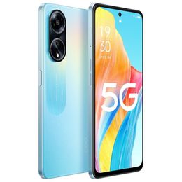 Original OPPO A1 5G Mobile Phone Smart 8GB 12GB RAM 256GB ROM Snapdragon 695 Android 6.72" 120Hz Full Screen 50.0MP AI AF 5000mAh Face ID Fingerprint Waterproof Cellphone