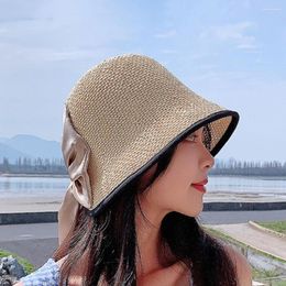 Wide Brim Hats Women Hat Large Sun Summer Outdoor Beach Caps