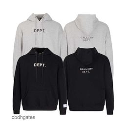 Classic Hoodies Printed Sweater Hooded Deptt Mens Letter Fashion Gallerry Hoodie Ins Long Sleeve High Street Loose Solid Pullover Sweater