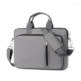 Briefcases Men's Executive Briefcase In Legitimate Leather Women's Bag Man Shoulder Suitcase Laptop Bags For Men Handbag