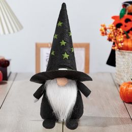 Decorative Objects Figurines Cartoon Halloween Gnome Doll Handmade Spring Gnomes Faceless Dolls Sunflower Decorations Farmhouse 230829