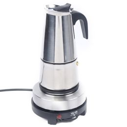 Manual Coffee Grinders Eatssode 9 Cups Maker Mocha Percolator Pot High Quality Espresso Mini Kitchen Tool Machine 230829