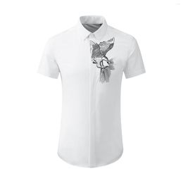 Men's Casual Shirts High Quality Luxury Jewelry Fashion Summer Short Sleeve Custom Embroidered Polo-Shirt Cotton T-Shirtgood