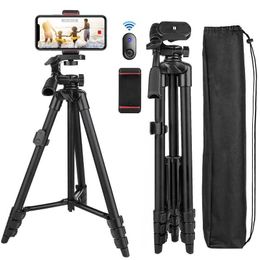 3560 Phone Tripod 140cm Professional Video Recording Camera Photography Stand for HUAWEI with Selfie Remote HKD230828