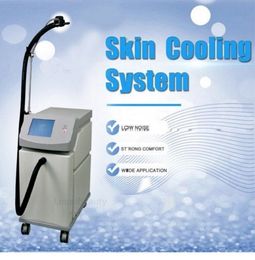 Professional Cold wind COOL Therapy Machine cryotherapy Use with laser device ICE Air Cooling system For Pain Relief skin cooler During Laser Treatment