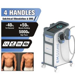 New Product Magnetic Lean Muscle Pacemaker 2 Working Heads Human RF Muscle Training Fat Sculpture Muscle Gain Weight Loss