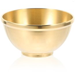 Bowls Pure Copper Offering Bowl Sacrificial Utensil Water Worship Rice Brass Sacrifice Prop Yoga Props Holy Delicate