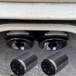 For Mini F56 R55 R56 R57 R58 R59 R60 R61 F54 F55 F57 F60 Exhaust Tip Carbon Fiber Muffler Pipe Fit Car Auto Accessories