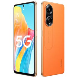 Original OPPO A1 5G Mobile Phone Smart 12GB RAM 256GB ROM Snapdragon 695 Android 6.72" 120Hz Full Screen 50.0MP AI 5000mAh Face ID Fingerprint IP54 Waterproof Cell Phone