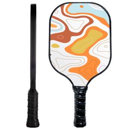 Tennis Rackets Pickleball Paddles Fibreglass Surface Lightweight PP Honeycomb Core Pickleball Rackets Suitable for Beginners of All Ages 230828