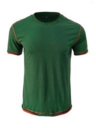 Men's T Shirts Loose Plus Size Casual Solid Colour Short-sleeved T-shirt Version