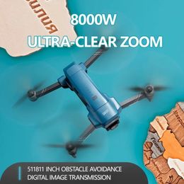 Drone With Digital Image Transmission, 8K HD Camera, Obstacle Avoidance, 3 Axis Mechanical Self-stabilizing Gimbal, HiSilicon Chip, Remote Control, Gesture Photography