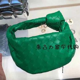 Botegss Ventss Woven Jodie designer bag Italy Handbag Top Bag Mini Knitted Knot Handheld Women's Underarm Autumn winter Leather Botegsvenetas