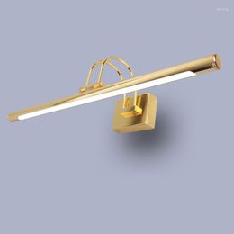 Wall Lamp Mirror Light Lamps Bathroom Modern Lights 41CM 55CM 6W 9W Toilet Mounted Lighting Fixtures Sconces Indoor Bedroom