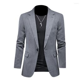 Men's Suits Size S-5XL Blazers For Men Fashion Casual Blazer Gentlmen Coat Business Lightweight Suit Jacket Slim Fit Outwear 2023