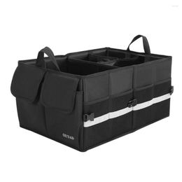 Car Organizer OUTAD Thick Sturdy Foldable Large Capacity Moistureproof Non-slip Multifunction Storage Box Trunk For Truck Van