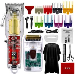 Electric Shavers Hair Trimmer Machine Cordless Cutter Beard Clipper Shaver USB Men Razor Barber Rechargeable 230828