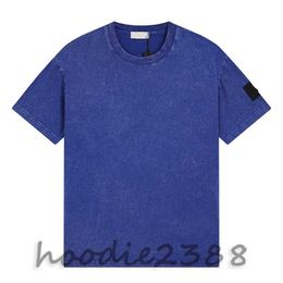 Stone,Blue and other Colours Designer T-shirt, made old wash short sleeve T-shirt, men and women alike, comfortable and breathable, casual all match size: M-XXL