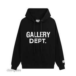 Sweater Hooded Mens Hoodie Fashion Gallerry Deptt Hand-painted Vintage Letter Print Hoodies Trend Splashed Ink 8nt2