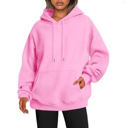 Women's Hoodies Solid Colour H And Thick Raglan Sleeves Long Sleeved Womens Zip Up Hoodie Lightweight Hooded Sweat Shirt For Women