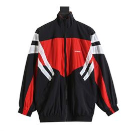 Mens Jackets Original Brand Men and Women Casual Patchwork Letter Embroidery Windbreaker Spring Luxury Coat Unisex High Quality Sports Jacket 230829