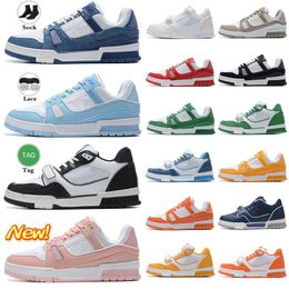 designer shoes sneakers for men women shoes Platform Shoes trainers shoes Dark Grey red Orange quality casual shoes Calfskin Leather Abloh Overlays Size 36-45 Schuhe