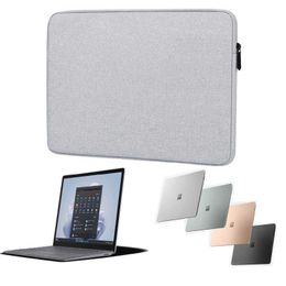 for Microsoft Laptop 5 4 Studio Go 2 Bag Waterproof Canvas Sleeve Anti-Scratch Notebook Carry Handbag Anti-Drop Cases Zip Pouch HKD230828